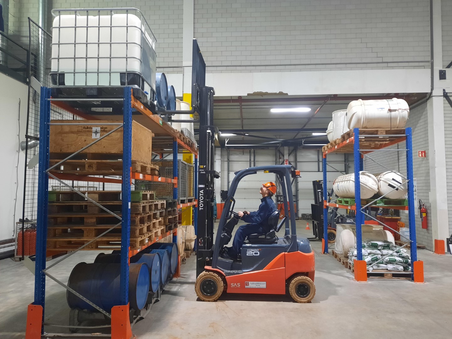 Forklift truck SOG training